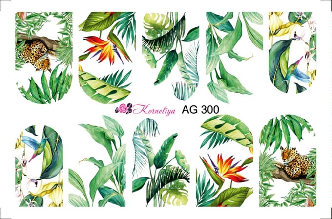 Korneliya Airbrush Waterdecal AG 300