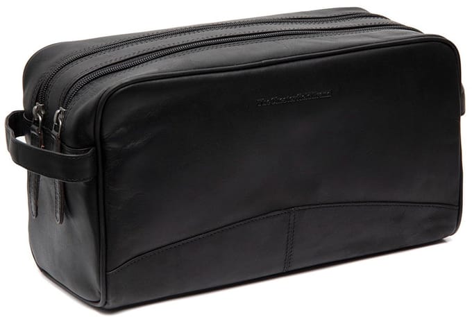 Chesterfield Stefan Leren Toilettas XL - Zwart