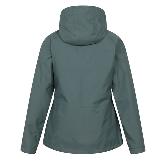 Mountain Warehouse Dames/Dames Thunderstorm II 3 in 1 Waterdichte Jas (Licht Khaki)