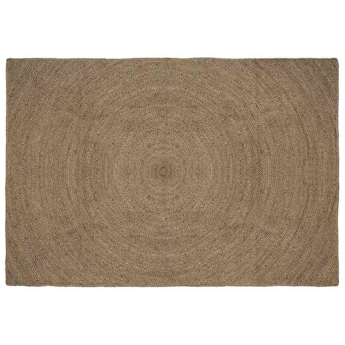 vidaXL - Vloerkleden - Grijs - 200 - x - 290 - cm - Jute