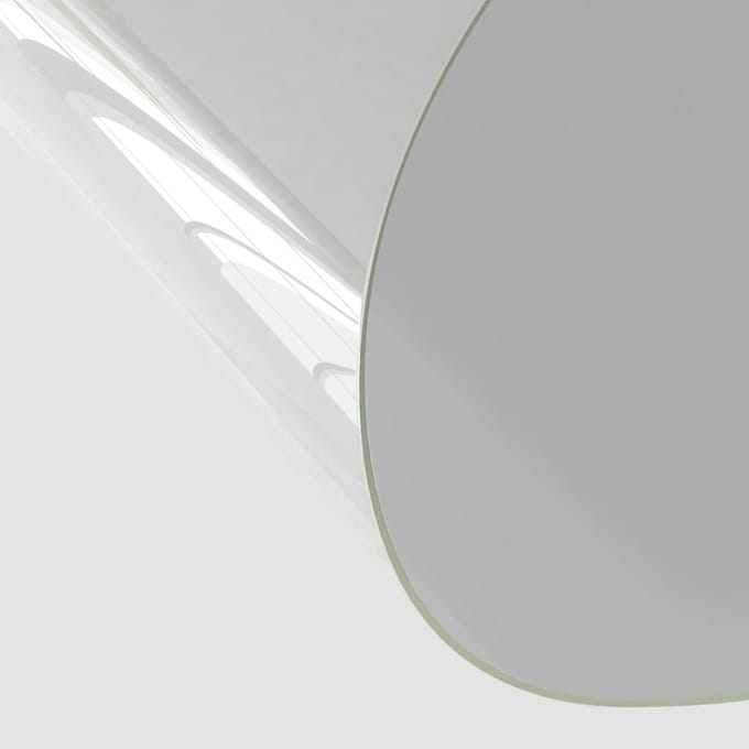 vidaXL - Tafelbeschermer - Ø100 - cm - 1,6 - mm - PVC - transparant