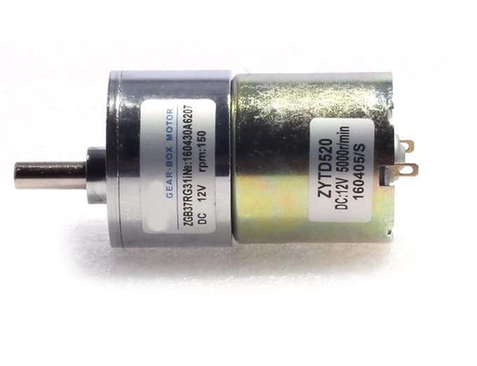Gelijkstroom Motor - Versnellingsmotor - Toerentalregeling - Instelbare Snelheid - DC 24V 10W