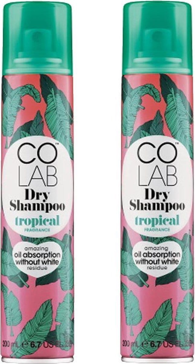 Colab - Droogshampoo Tropical, 200 ml - 2 pak