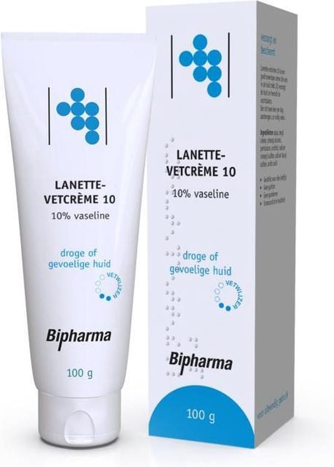 Bipharma Lanette vetcreme 10 100 Gram