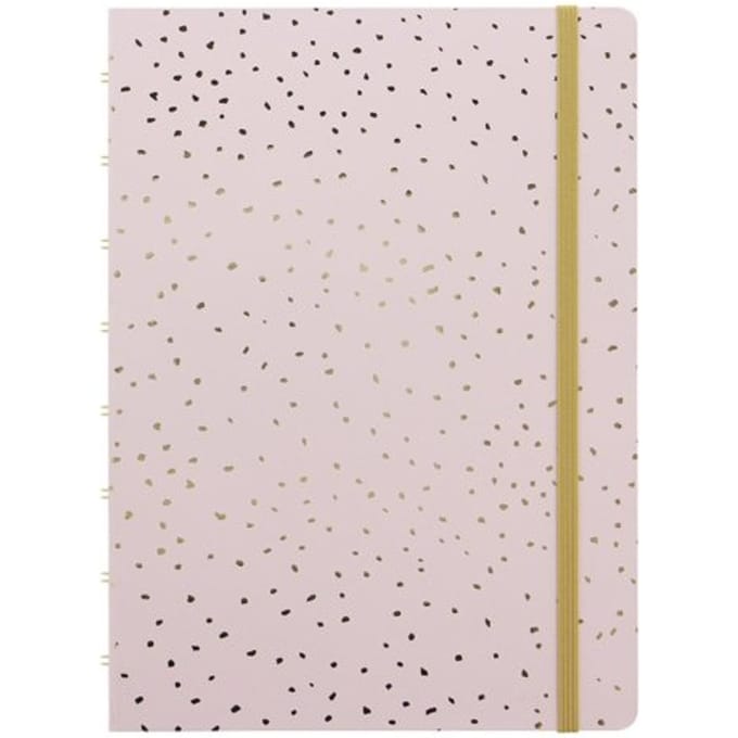 Filofax notitieboekje a5 navulbaar - confetti rose quartz