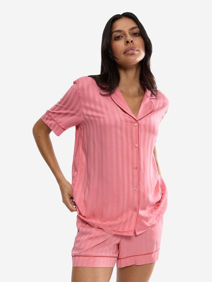 Triumph Pyjamaoberteil Red Label Amourette Jacquard