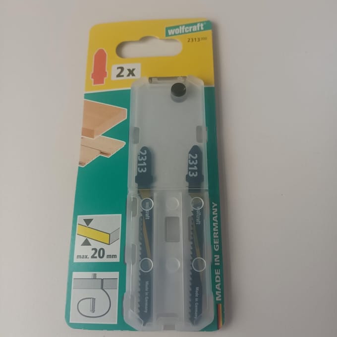 wolfcraft - Decoupeerzaagblad HCS, T-schacht - 2313000