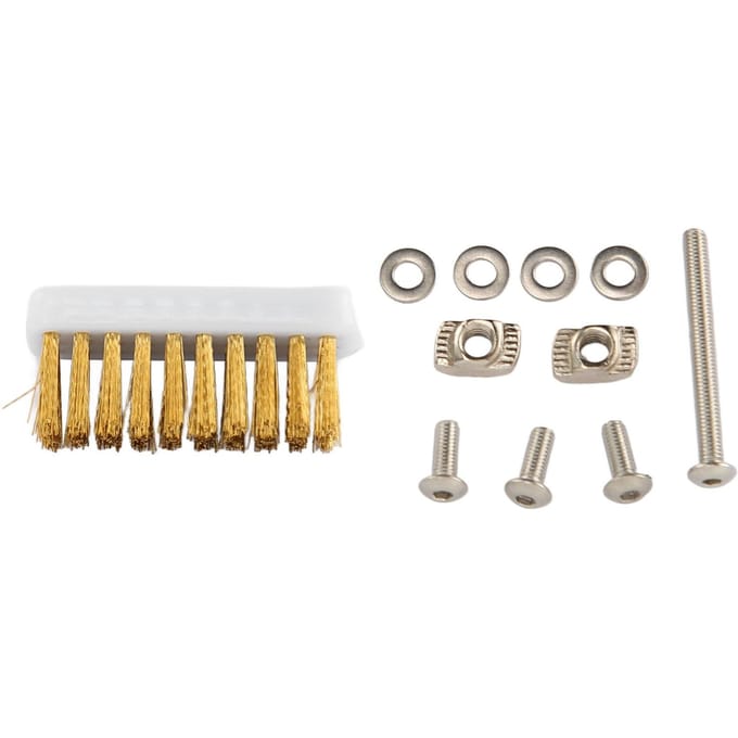 3D Printer Nozzle Borstelset voor Voron2.4 voor Triden Effectieve 3D Print Nozzle Reinigingskit Messing white