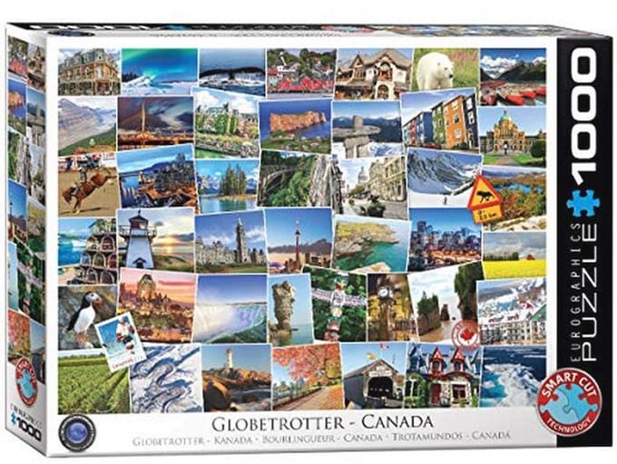 Puzzel Canada 1000 stukjes - Globetrotter