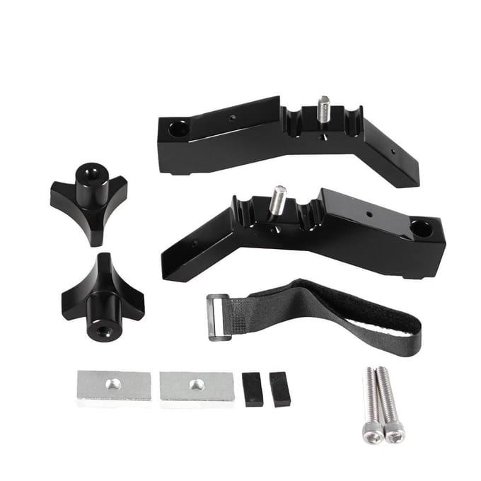 Jack Bedmontage Aluminiumlegering Hoge Hefjack Montagebeugel Kit Vervanging voor Tacoma2005+ zwart