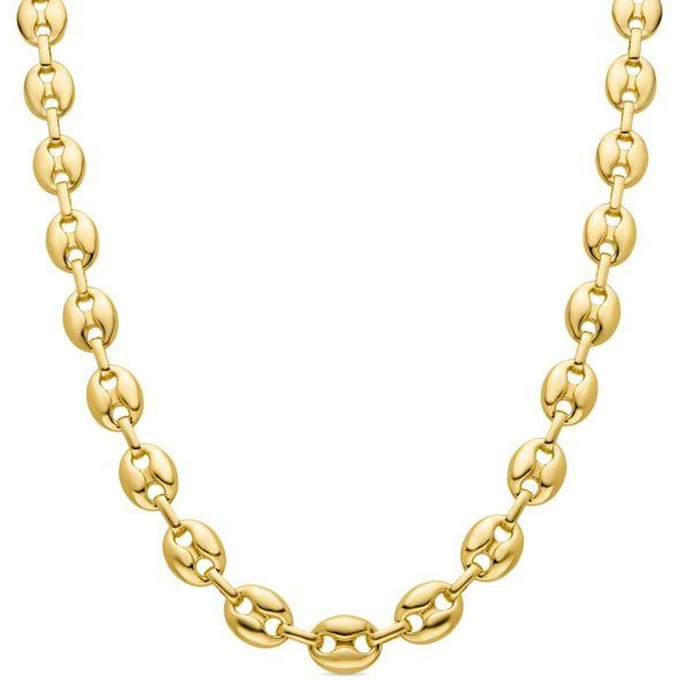 Collier Luxenter finition en or jaune 18 carats - Midyu beige