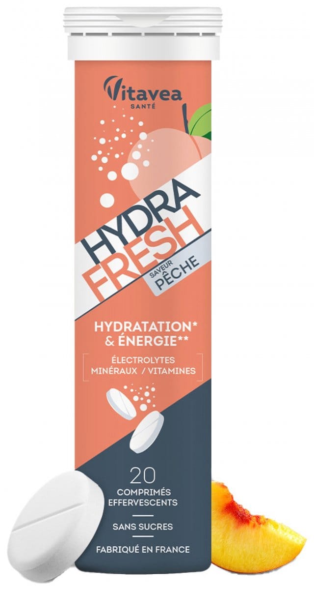 Vitavea Hydrafresh Hydratatie & Energie 20 Bruistabletten (Smaak : Vissen)