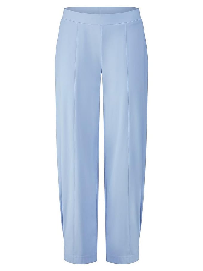 Wide Fit 7/8-broek Van Peter Hahn blauw
