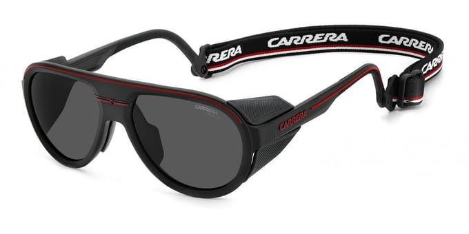 Carrera C 09/S/XT Matte black red 57/17/145 MAN Zonnebrillen