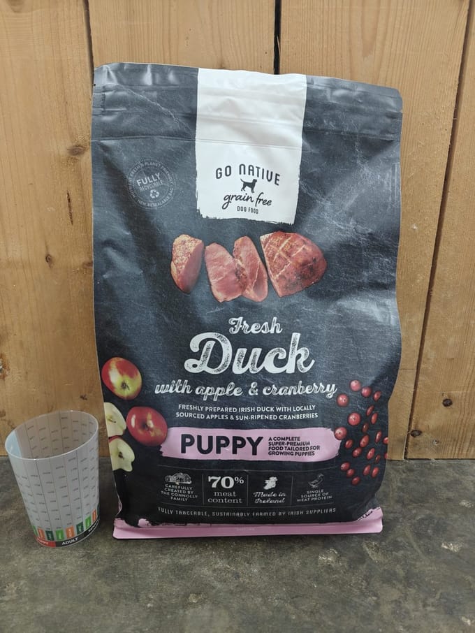 Redmills Go Native Puppy Duck graanvrij 4 kg