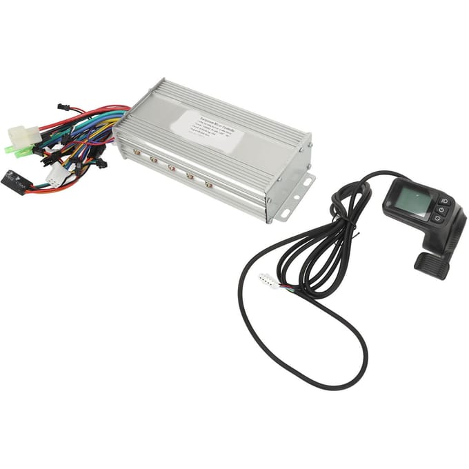 36V 48V 1000W 38A Motor Controller Set Elektrische Fiets Gemodificeerde Controller met 128DX Duimgas white