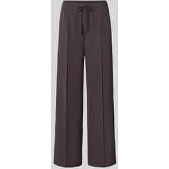 wide fit sweatpants met viscose