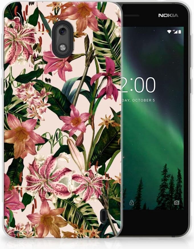 Nokia 2 TPU Case Flowers