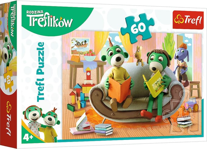 Trefl Stripfiguren Legpuzzel - 60 stukjes - Vanaf 4 jaar