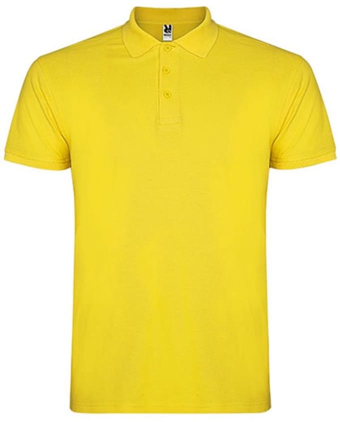 Roly - Star Kinder Polo - Yellow 03 maat 3/4 Jahre