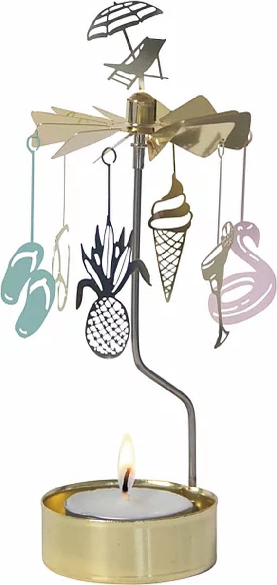 Zomers genieten rotarycandle - Pluto Design