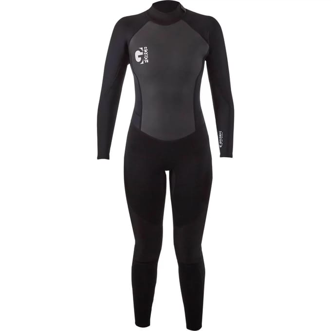 Volledige jumpsuit met lange mouwen meisje GUL G-Force Flatlock 3 Back-Zip