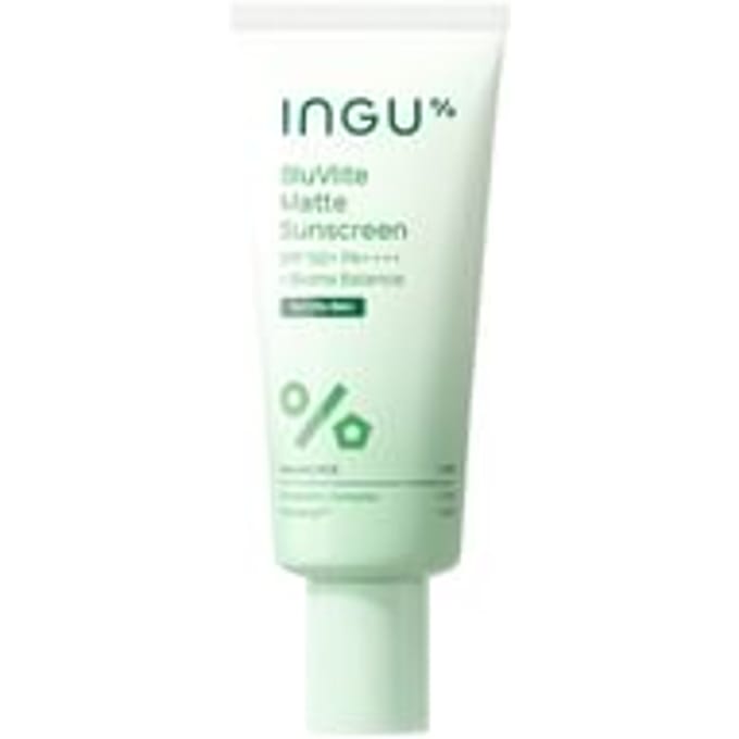 INGU - BluVlite Matte Sunscreen SPF50 PA++++ + Biome Balance 50g