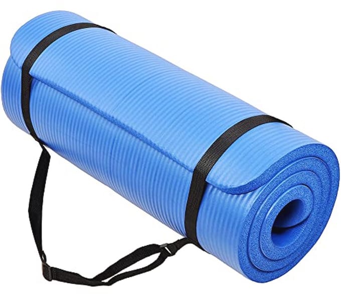 Multifunctionele Extra Dikke Yogamat met Antislip en Draagriem - 180 cm x 60 cm