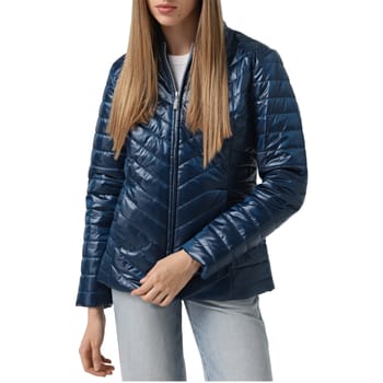 Skechers GO Shield Shine Jacket, Vrouwen, Marineblauw, Jasje, maat: M