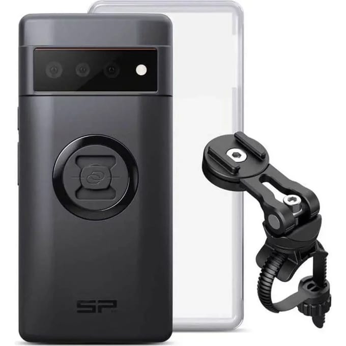 Bevestiging voor smartphone op fiets stuur en balhoofdbuis SP Connect Bike Bundle II Google Pixel 6 Pro