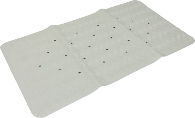 Heva Badmat Antislip - 40 x 70cm - Wit