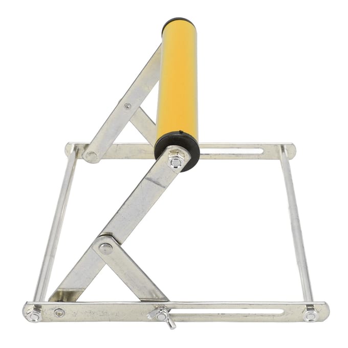 Support de scie à onglet Acier inoxydable Hauteur réglable Portable Multifonctionnel Support de scie à table Coupe