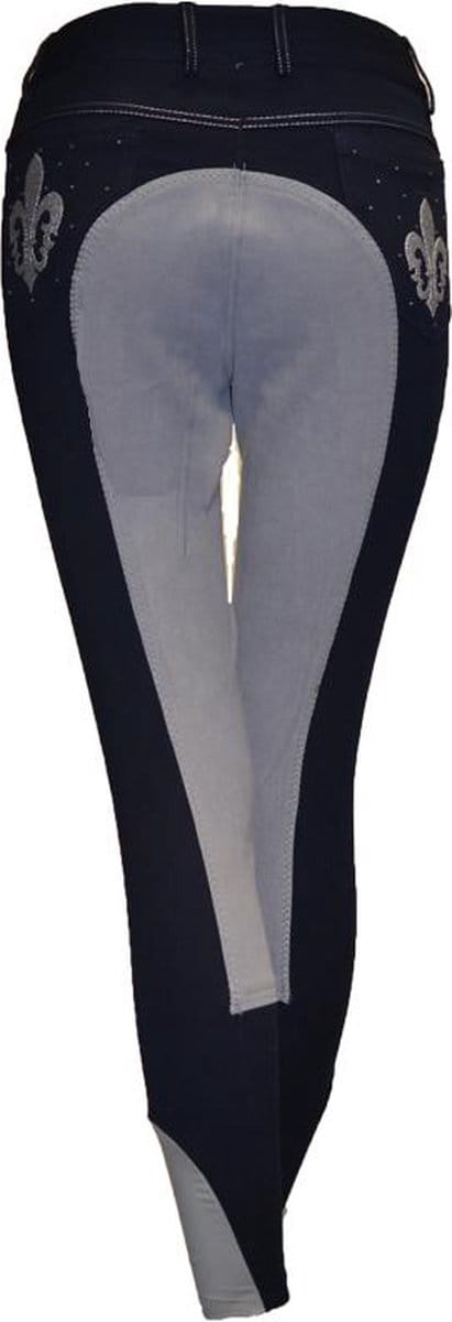Imperial Riding Rijbroek Lilylove Fullseat Kids Navy - 140