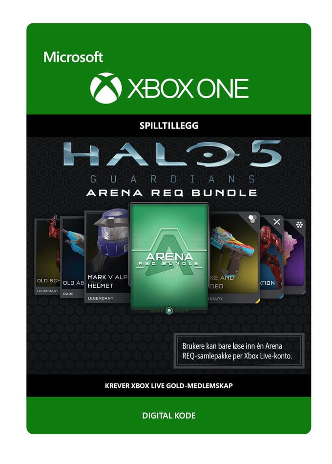 Microsoft Halo 5 Guardians Arena REQ Bundle - Xbox One Download