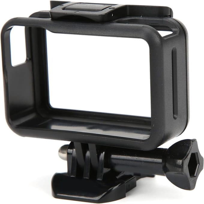 Cameraframebehuizing - Zwarte Camerabeschermhoes - Sportcamera-interface - Beveilig je camera met deze stevige behuizing - Ge...