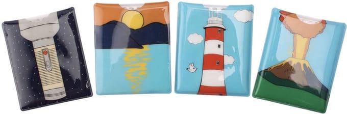 CGB EUREKA! LED Pocket Torch set of 4 different colour