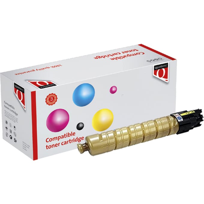 Toner Quantore alternatief tbv Ricoh 842082 geel