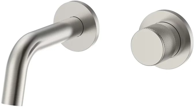 DutchLine S-Grip Fonteinkraan - afbouwdeel - Geborsteld Staal