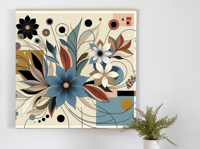 Kunstprint | Wanddecoratie | Dibond | 80 × 80 cm