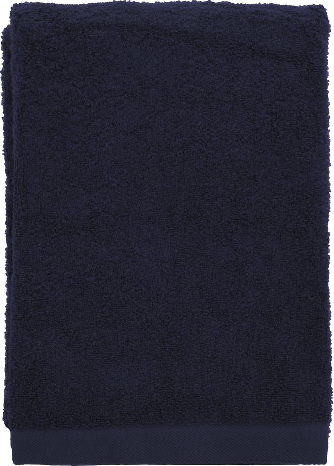 Södahl organic Comfort Handdoek 70 x 140 cm Navy blue