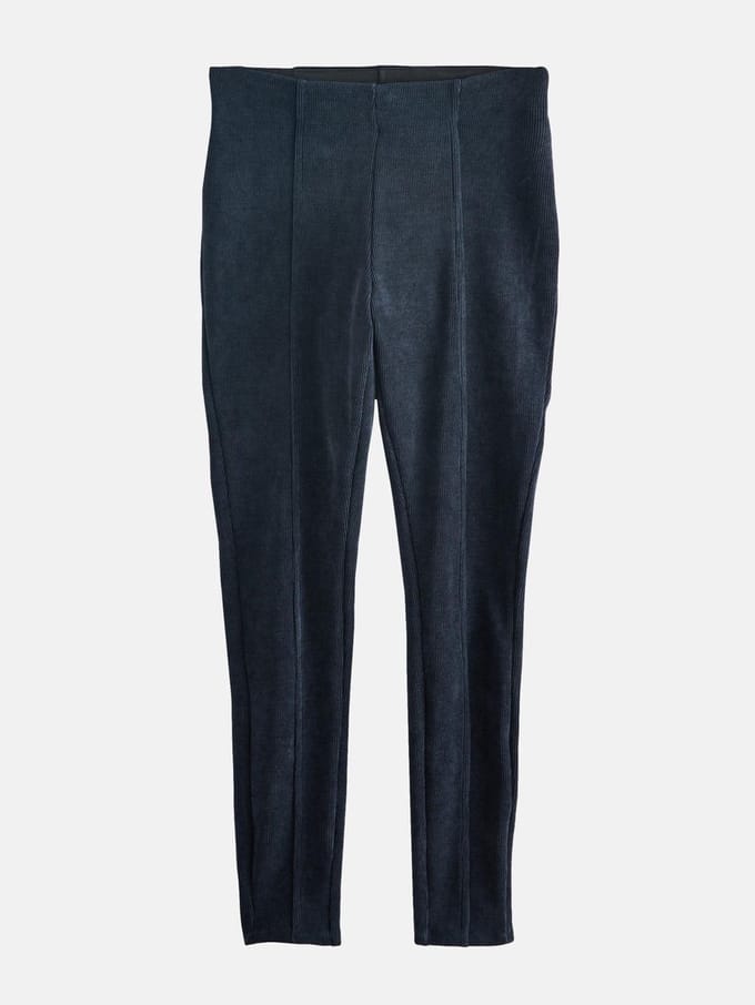 Next - Dames - Corduroy petite legging - Petite - Blauw
