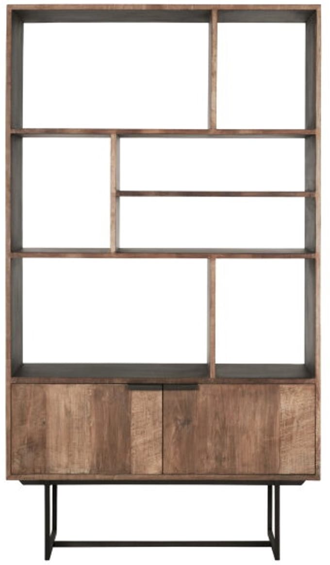 DTP Home Odeon Boekenkast No.2 Teakhout - 120x40x210 cm