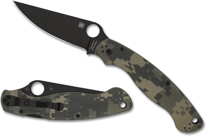 Spyderco Zakmes Military 2 Camouflage / Black CPM S30V PE