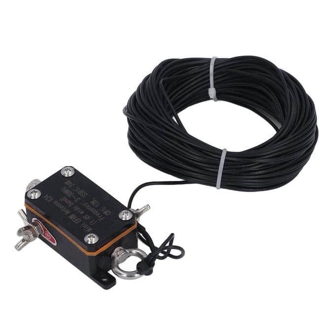 Antenne Ondes Courtes 1:49 Balun 3‑30MHz Compact Interface Standard Antenne Dipôle à Alimentation Terminale