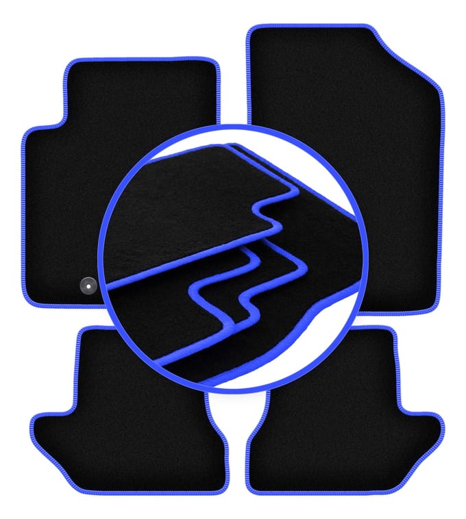 CARLUX-BLUE automatten voor: Citroen C3 Pluriel cabrio (2003-2010)