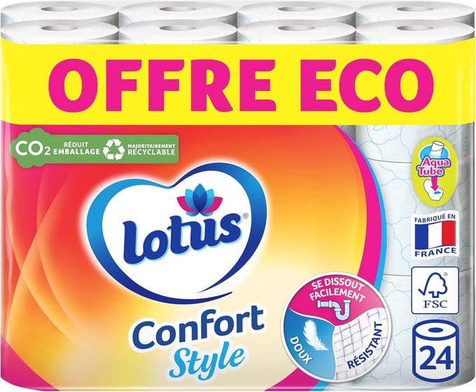 Toiletpapier 24 Rollen - Comfortabel en Duurzaam