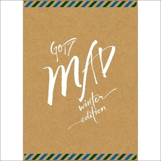GOT7 [MAD WINTER EDITIE] (WINTER VER / HAPPY VER) Album HAPPY VER.(RED)