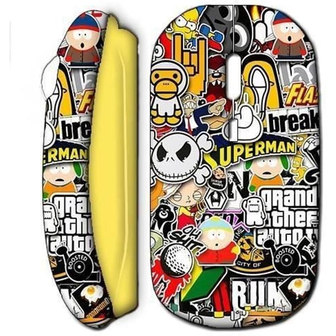 Superman South Park Simson draadloze muis