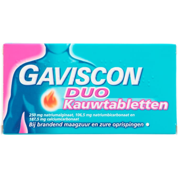 Gaviscon Duo Kauwtabletten - 1 x 48 tabletten