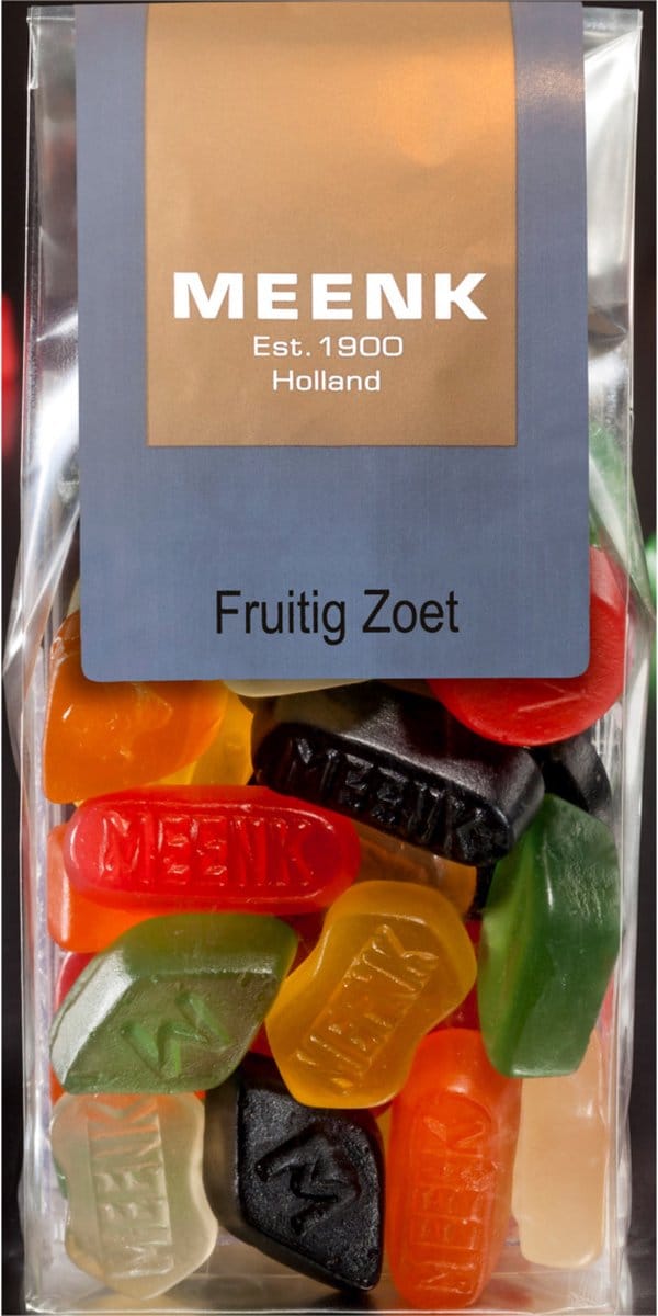 Meenk Fruitig zoet winegums 180 gram